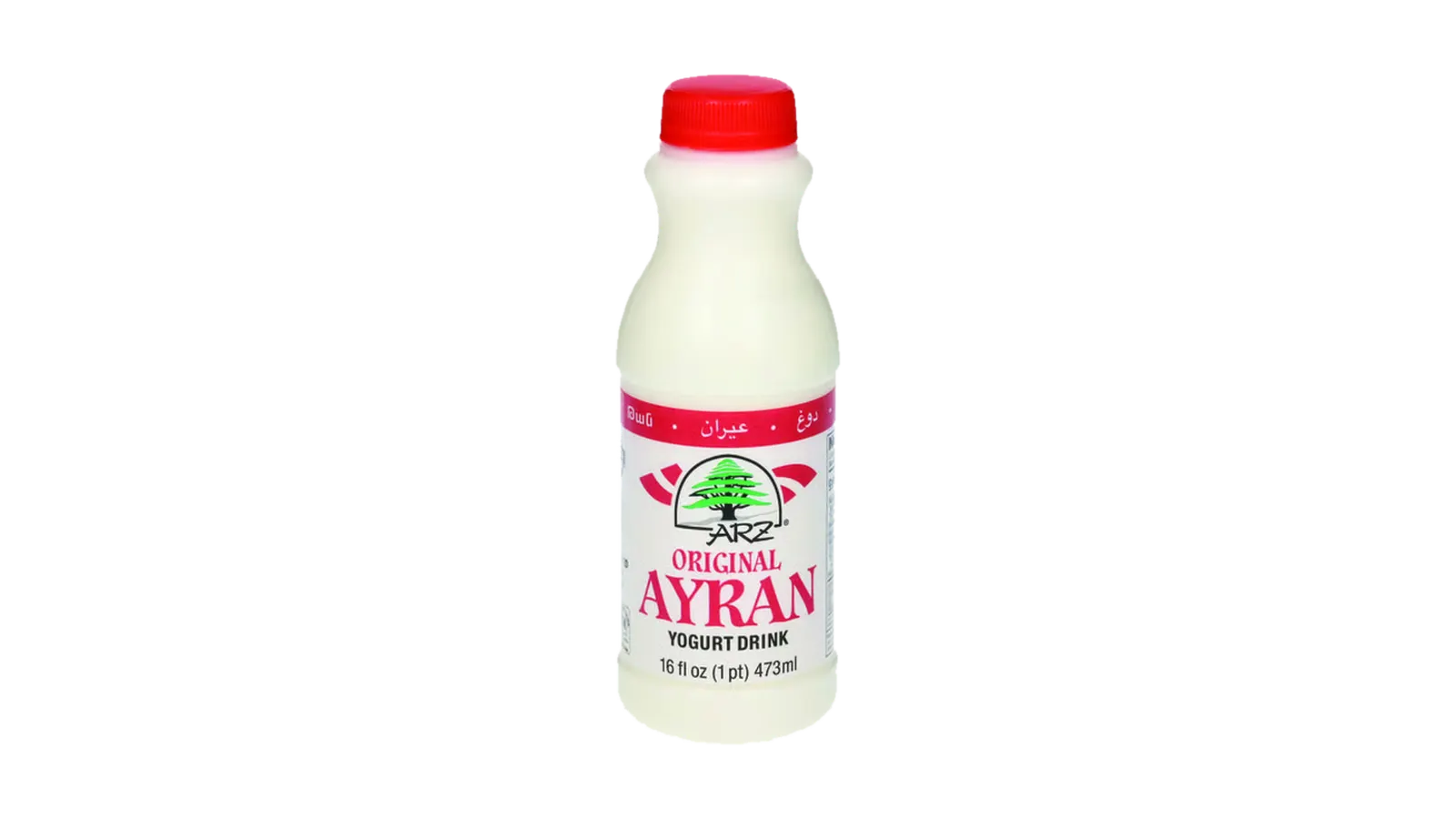 Bottle of Arz original ayran yogurt drink