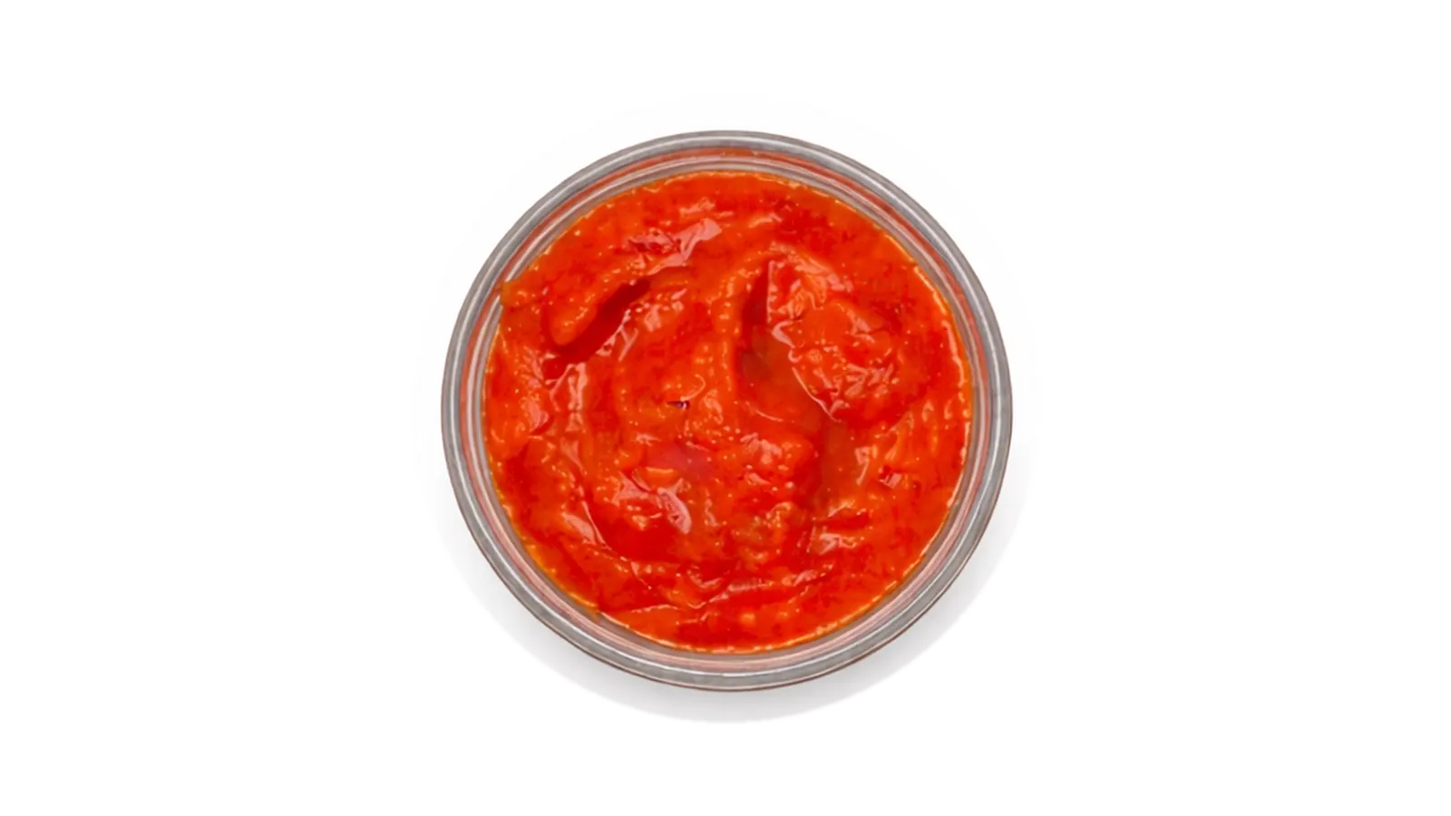 Cup of red harissa